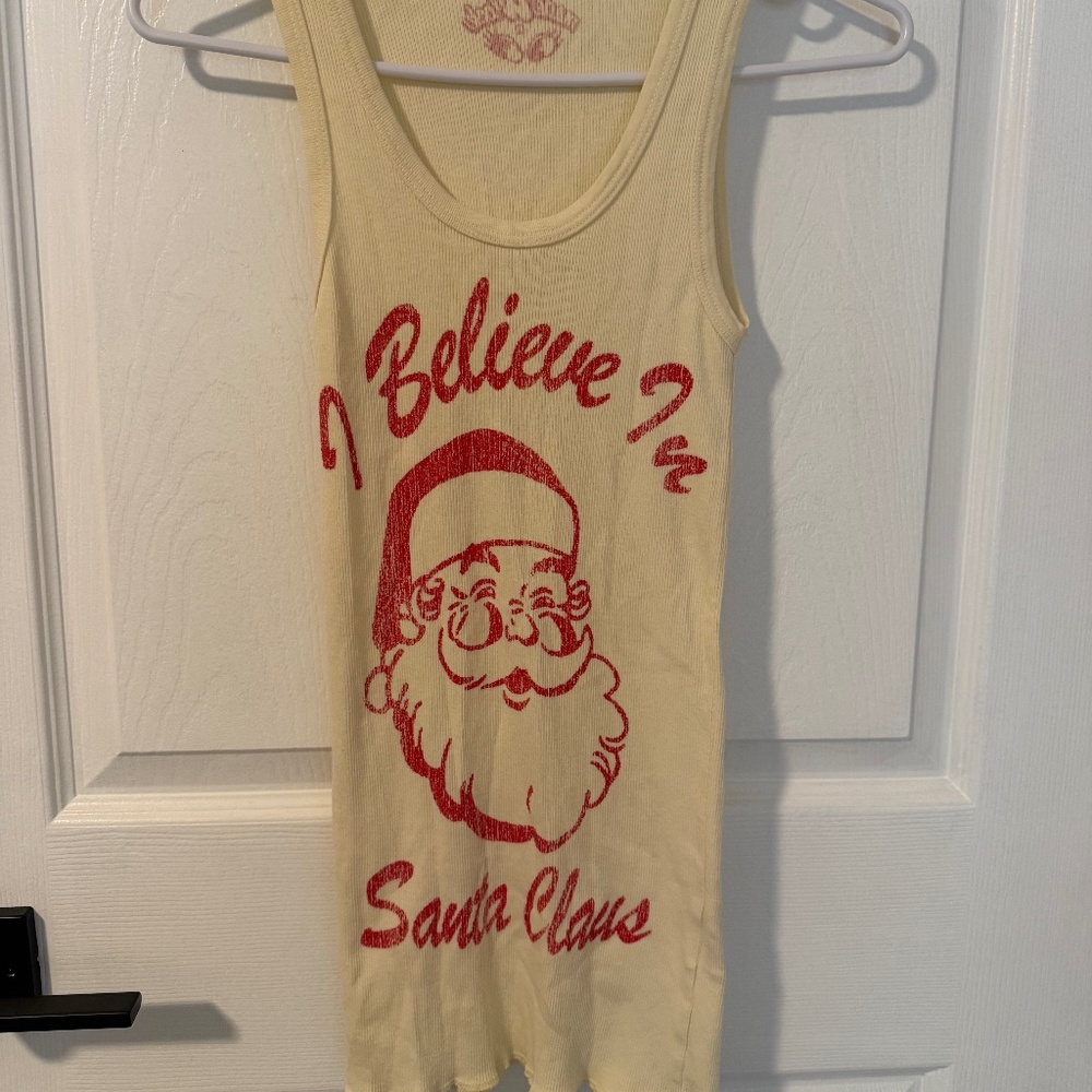 Made U Look - I Believe in Santa tank top